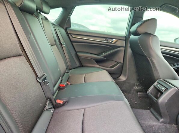 1HGCV1F39NA103748 2022 HONDA ACCORD White უკანა სავარძლების ხედი