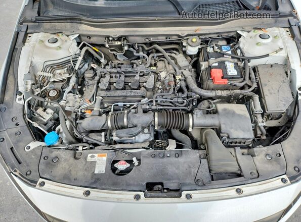 1HGCV1F39NA103748 2022 HONDA ACCORD White უკანა სალონის ხედი
