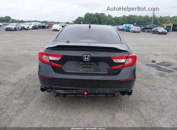 1HGCV1F3XJA094469 2018 HONDA ACCORD Черный 