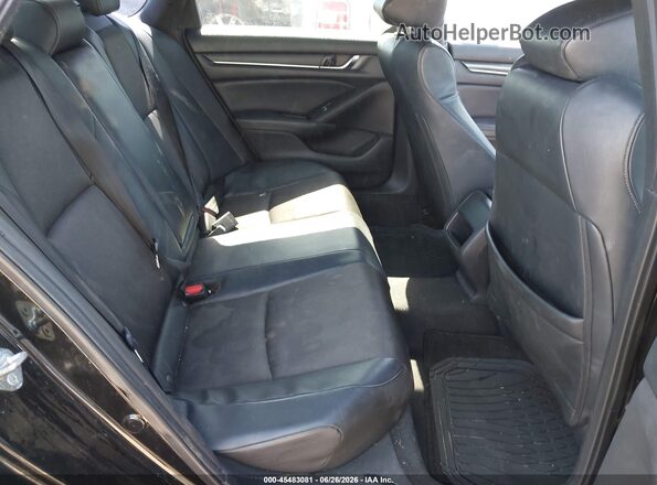 1HGCV1F3XJA172426 2018 HONDA ACCORD Black VIN կոդի պիտակի տեսք