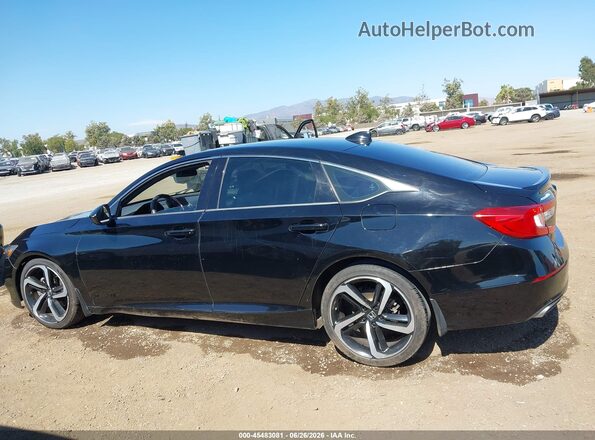 1HGCV1F3XJA172426 2018 HONDA ACCORD Black 