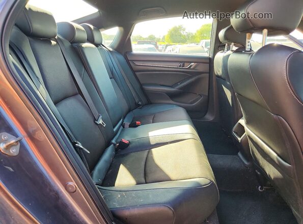 1HGCV1F3XKA042146 2019 HONDA ACCORD Gray Vista de los asientos traseros