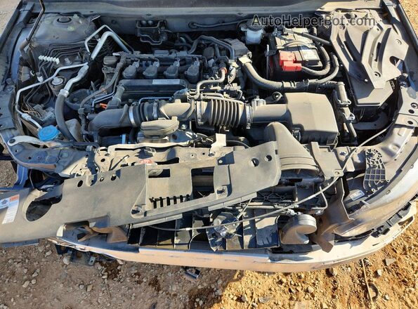 1HGCV1F3XKA042146 2019 HONDA ACCORD Gray Vista interior trasera