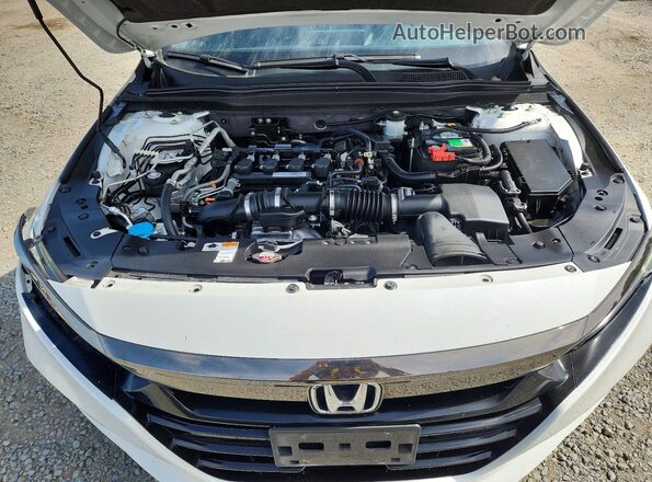 1HGCV1F3XKA082274 2019 HONDA ACCORD White Widok wnętrza z tyłu