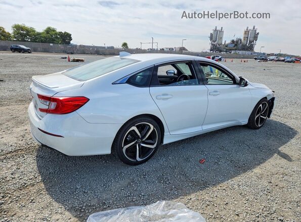 1HGCV1F3XKA082274 2019 HONDA ACCORD White Tył prawy