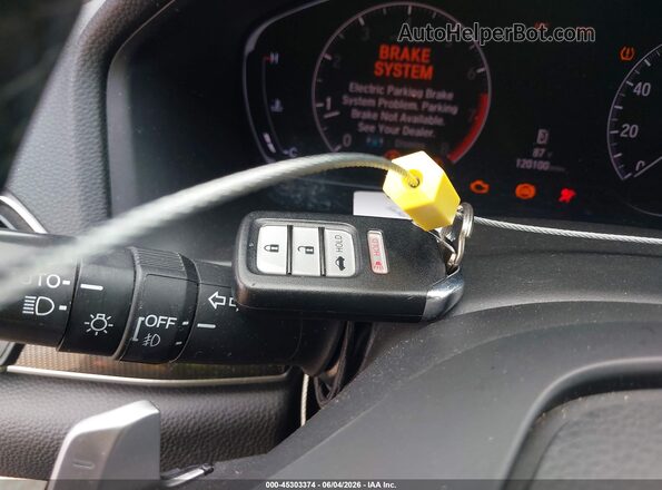 1HGCV1F3XKA159385 2019 HONDA ACCORD Black Vista del salpicadero