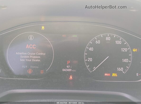 1HGCV1F3XKA159533 2019 HONDA ACCORD White Հետևի նստատեղերի տեսք
