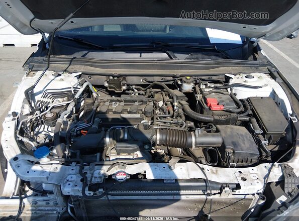 1HGCV1F3XKA159533 2019 HONDA ACCORD White Հետևի տեսք