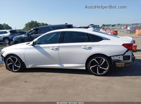 1HGCV1F3XKA159533 2019 HONDA ACCORD White 