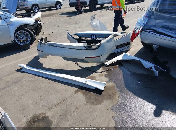 1HGCV1F3XKA159533 2019 HONDA ACCORD White Սարքավորումների վահանակի տեսք