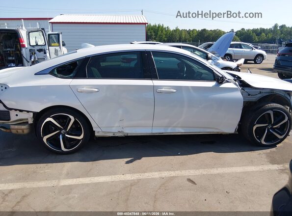 1HGCV1F3XKA159533 2019 HONDA ACCORD White Սալոնի 360 աստիճան տեսք