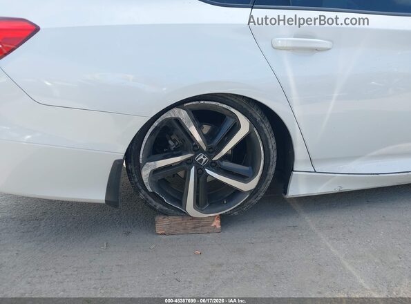 1HGCV1F3XKA162044 2019 HONDA ACCORD White 