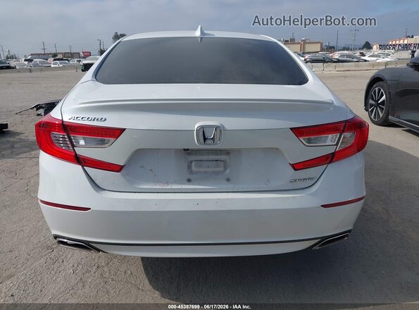 1HGCV1F3XKA162044 2019 HONDA ACCORD White 