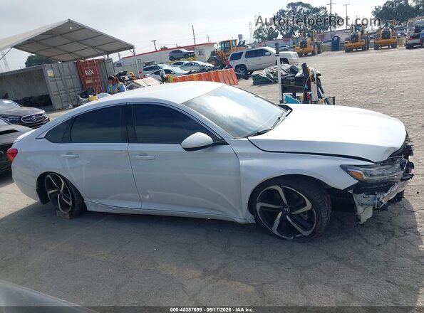 1HGCV1F3XKA162044 2019 HONDA ACCORD White 