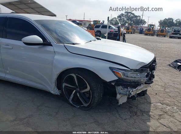 1HGCV1F3XKA162044 2019 HONDA ACCORD White Rear interior view