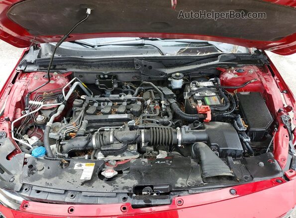 1HGCV1F3XLA059532 2020 HONDA ACCORD Красный 