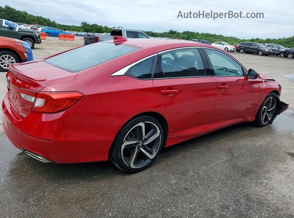 1HGCV1F3XLA059532 2020 HONDA ACCORD Красный 