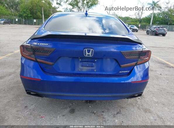 1HGCV1F3XLA110057 2020 HONDA ACCORD Blue 