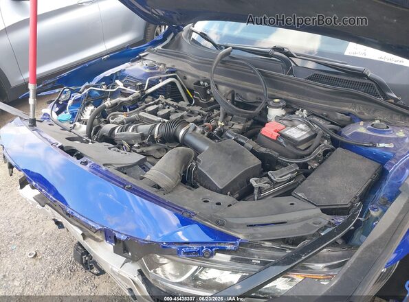 1HGCV1F3XLA110060 2020 HONDA ACCORD Blue Rear view