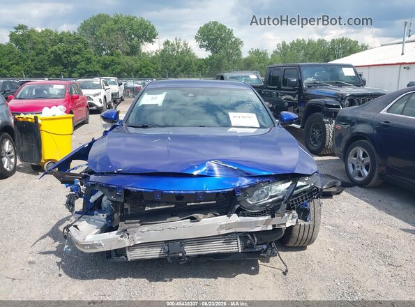 1HGCV1F3XLA110060 2020 HONDA ACCORD Blue Rear interior view