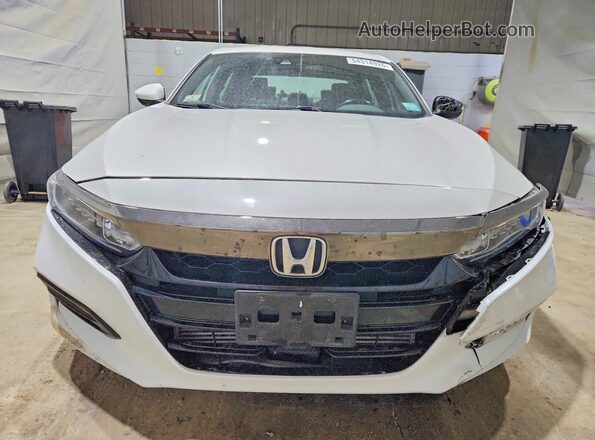 1HGCV1F3XLA153071 2020 HONDA ACCORD White წინა ხედი