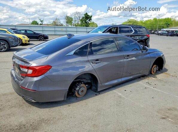 1HGCV1F3XLA157394 2020 HONDA ACCORD Gray 