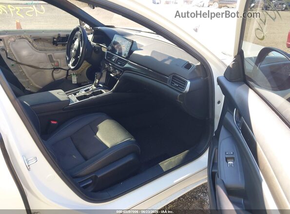 1HGCV1F3XMA082889 2021 HONDA ACCORD White Vista interior delantera