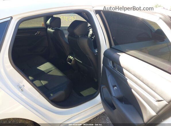 1HGCV1F3XMA082889 2021 HONDA ACCORD White Vista de la etiqueta del VIN