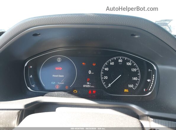 1HGCV1F3XMA082889 2021 HONDA ACCORD White Vista de los asientos traseros