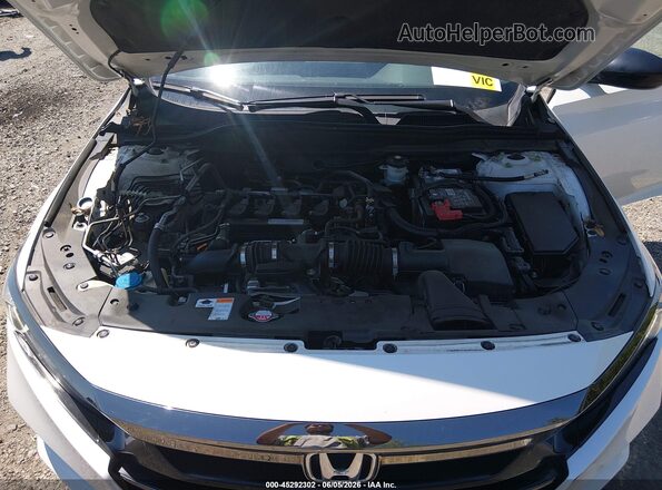 1HGCV1F3XMA105250 2021 HONDA ACCORD White Vista trasera