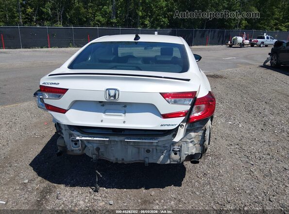 1HGCV1F3XMA105250 2021 HONDA ACCORD White 