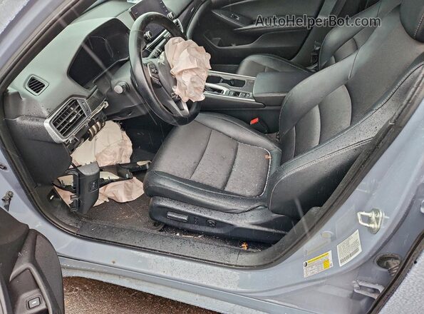 1HGCV1F3XMA110965 2021 HONDA ACCORD Серый Вид салона спереди