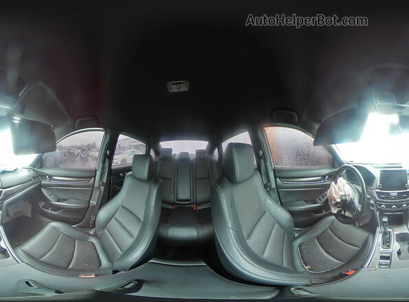 1HGCV1F3XMA110965 2021 HONDA ACCORD Серый Вид наклейки с VIN-кодом