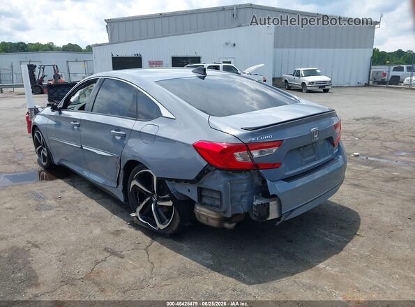 1HGCV1F3XNA032477 2022 HONDA ACCORD Blue Tył lewy