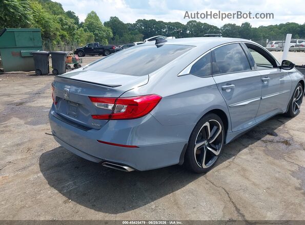 1HGCV1F3XNA032477 2022 HONDA ACCORD Blue Tył prawy