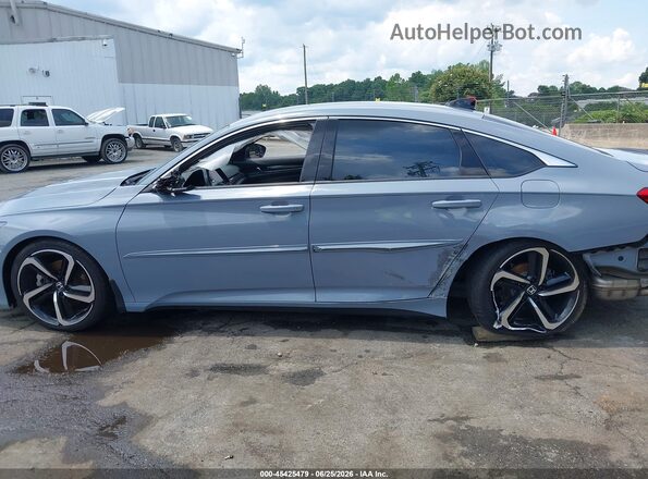 1HGCV1F3XNA032477 2022 HONDA ACCORD Blue Widok wnętrza 360 stopni