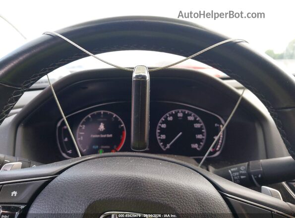 1HGCV1F3XNA032477 2022 HONDA ACCORD Blue Widok deski rozdzielczej