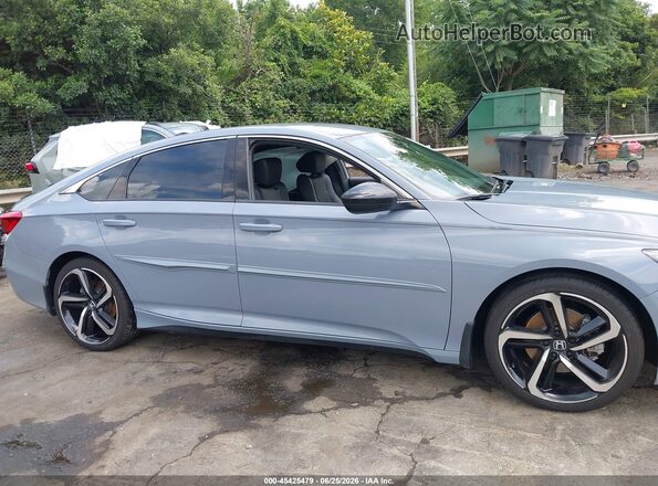 1HGCV1F3XNA032477 2022 HONDA ACCORD Blue Widok wnętrza z tyłu
