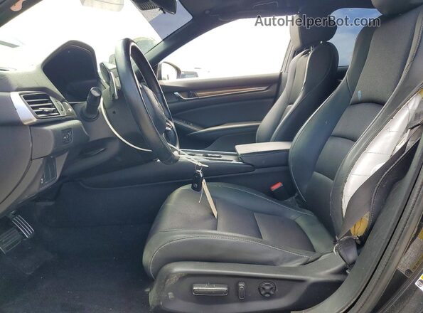 1HGCV1F3XNA085809 2022 HONDA ACCORD Black Սալոնի դիմացի տեսք