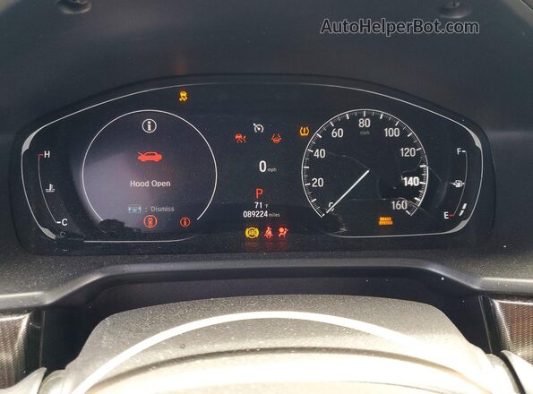 1HGCV1F3XNA085809 2022 HONDA ACCORD Black Սարքավորումների վահանակի տեսք