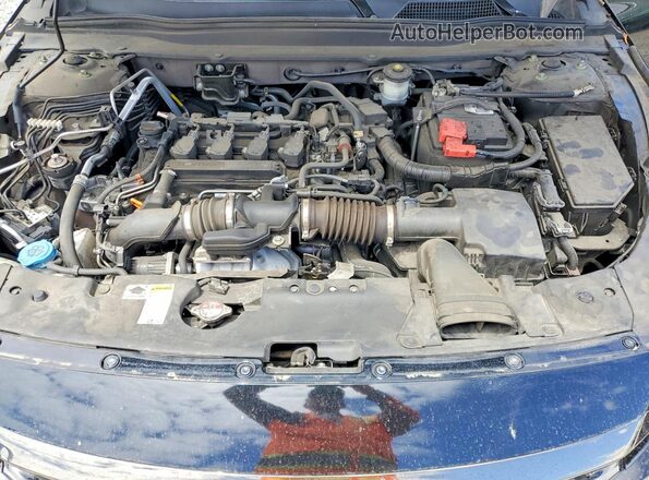 1HGCV1F3XNA085809 2022 HONDA ACCORD Black Սալոնի հետևի տեսք