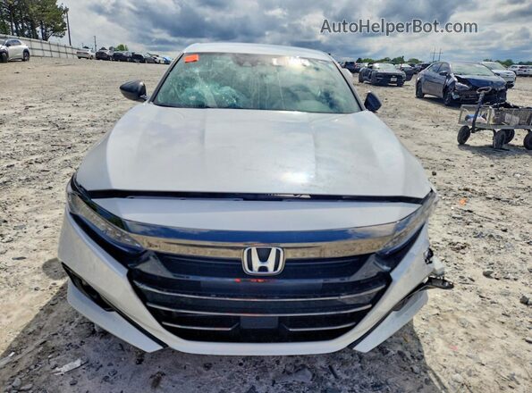 1HGCV1F3XNA110899 2022 HONDA ACCORD White 