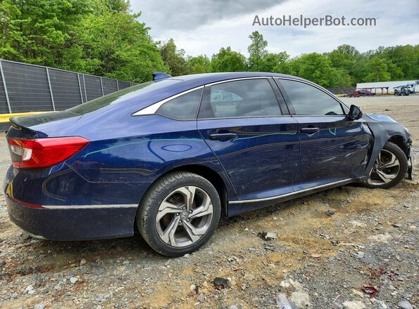 1HGCV1F40LA030954 2020 HONDA ACCORD Blue Հետևի աջ
