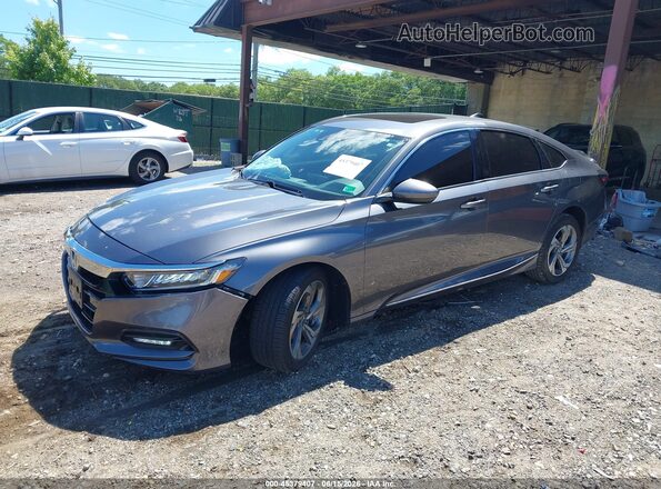 1HGCV1F40LA110660 2020 HONDA ACCORD Gray Przód lewy