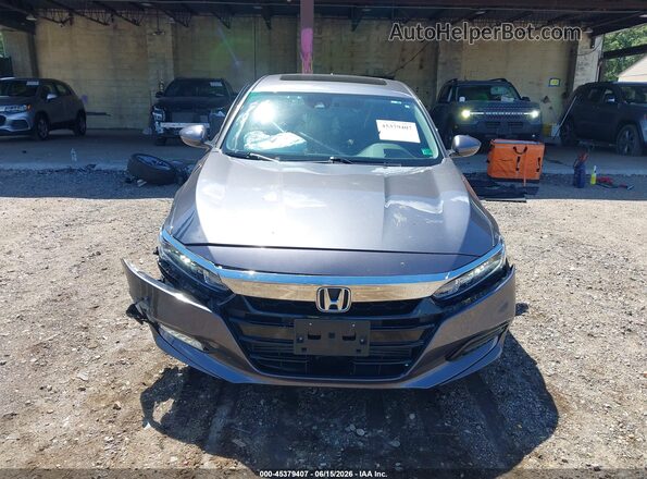 1HGCV1F40LA110660 2020 HONDA ACCORD Gray Widok wnętrza z tyłu