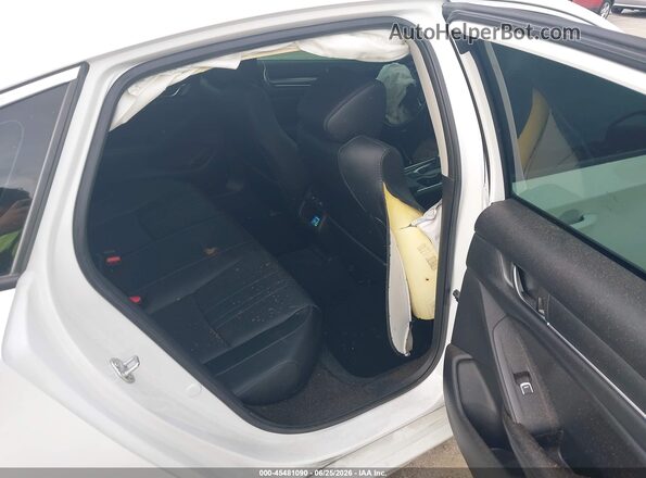 1HGCV1F40MA041583 2021 HONDA ACCORD White VIN კოდის სტიკერის ხედი