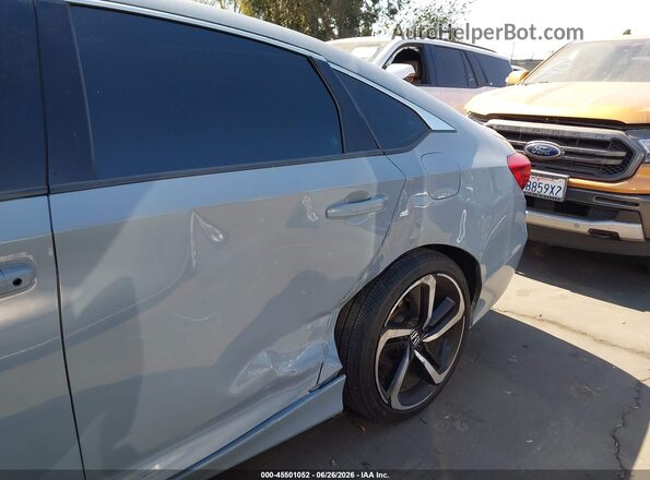1HGCV1F40MA051580 2021 HONDA ACCORD Gray Widok z przodu