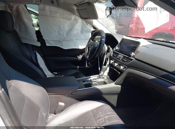 1HGCV1F40MA051580 2021 HONDA ACCORD Gray Widok wnętrza z przodu