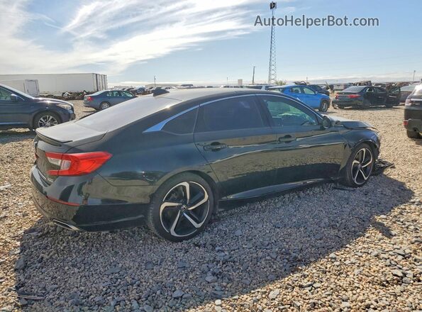 1HGCV1F40MA095692 2021 HONDA ACCORD Black Tył prawy