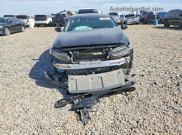 1HGCV1F40MA095692 2021 HONDA ACCORD Black Widok z przodu